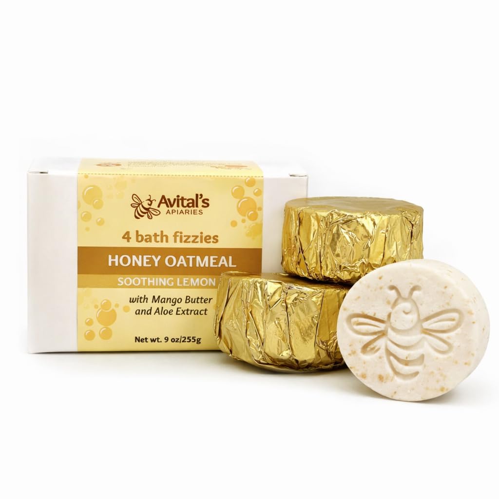 Colloidal Oatmeal Bath Bombs for Dry & Sensitive Skin