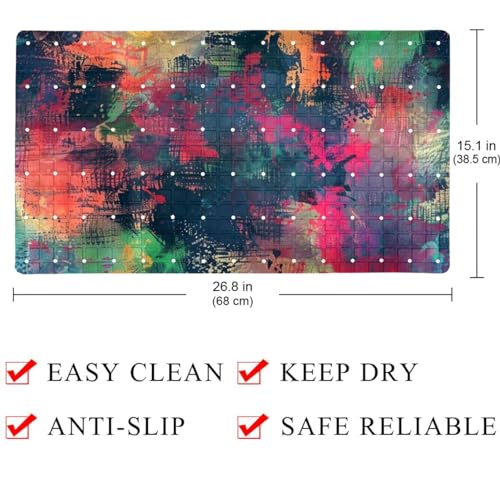 Tapis de sol antidérapant de qualité supérieure avec format extra long