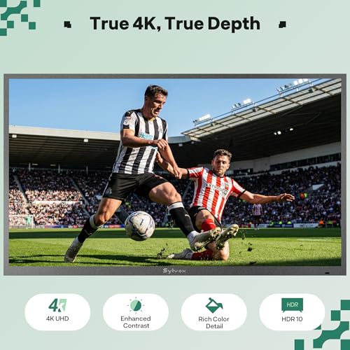 SYLVOX 55" Outdoor TV, Anti-Glare 4K HDR10, Dolby Atmos, Smart Google TV by SYLVOX - Image 2