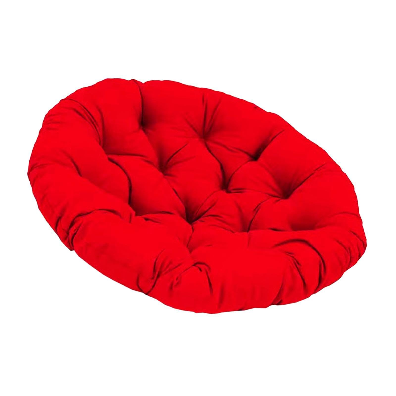 mophrati Egg Chair Cushion Floor Cushion Durable Comfortable Lightweight Enjoying Relaxation Indoor Outdoor Spaces Hanging Chair Garden Patio Home Kitchen