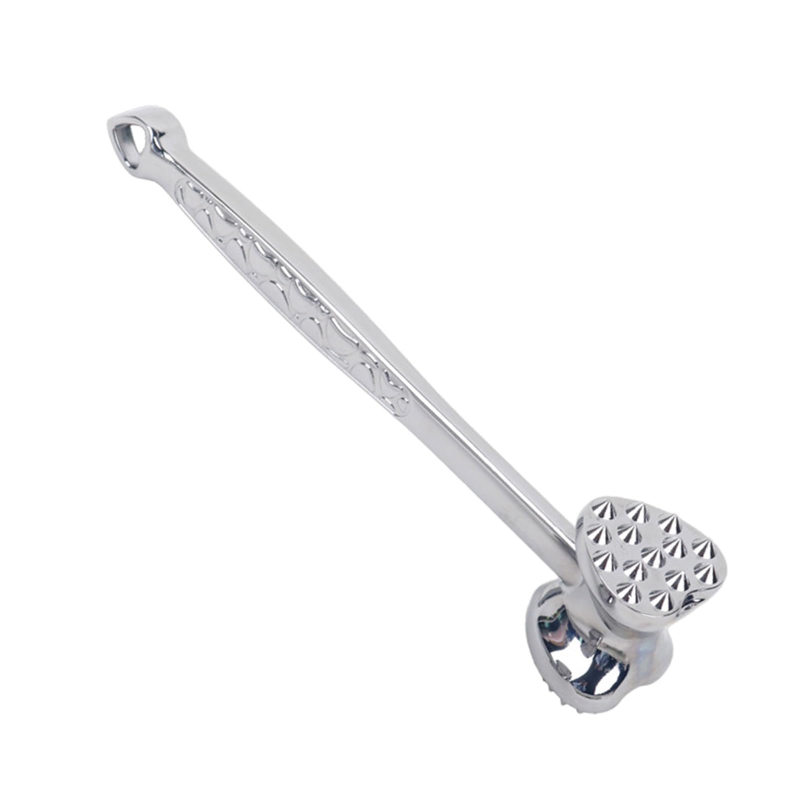 Professional Meat Tender Hammer Meat Hammer Loose Tenderizer Steak Pork Tool for Metal Texture Kitchen Use Processing