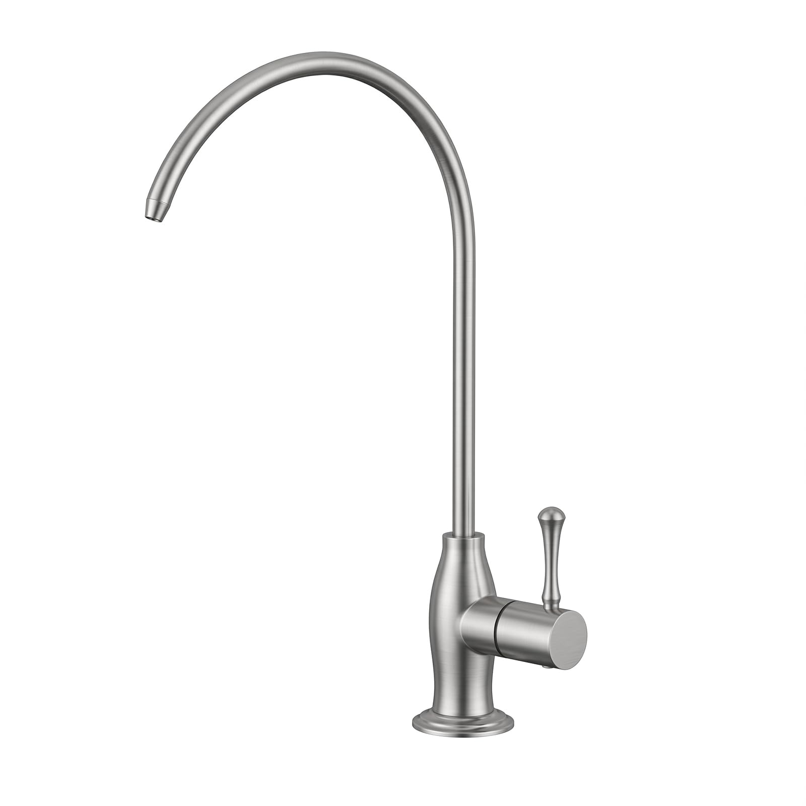 WEWE Drinking Water Faucet with Vintage Design, Non-Air Gap, Brushed Nickel