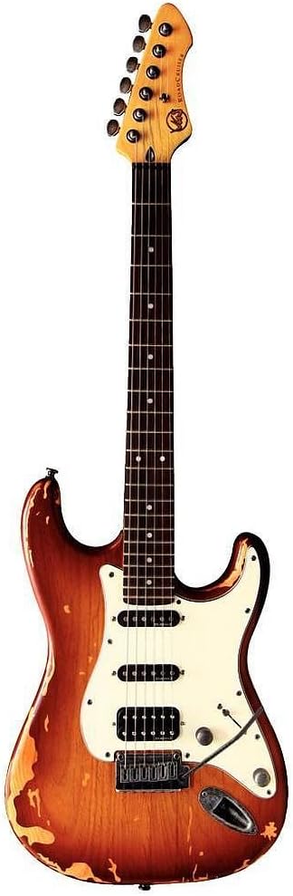 GEWA E-guitar VGS RoadCruiser VST-110 Select Relic Tobacco Burst