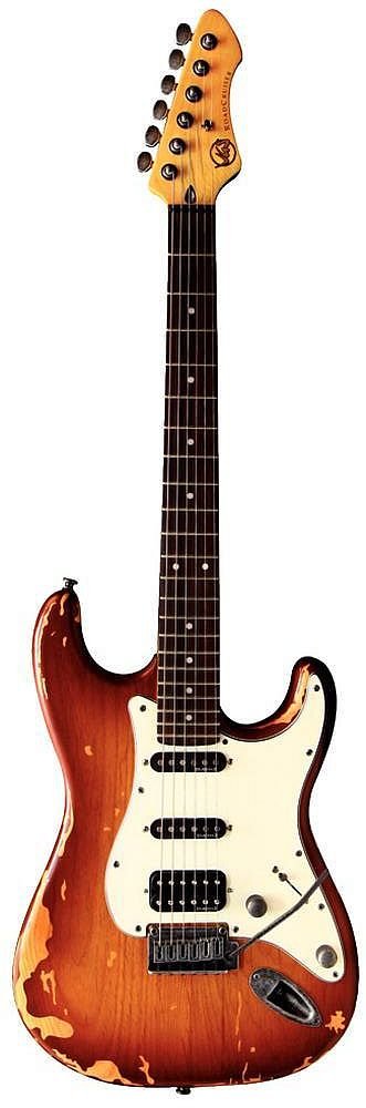 GEWA E-guitar VGS RoadCruiser VST-110 Select Relic Tobacco Burst