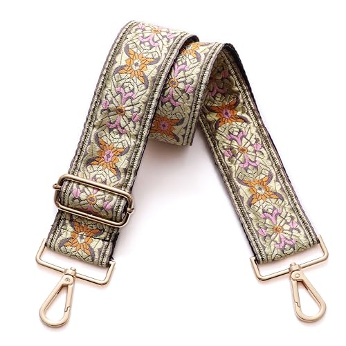 Image of S-Jacorry Purse Strap Replacement Crossbody Wide Shoulder Strap Adjustable Canvas Straps Handbag Strap Replacement Belts