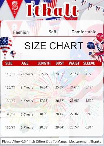 Image of Ithalt Kids Easter Shirts for Girls Cute Bunny Graphic Tshirt Easter Long Sleeve Tops 5-14y