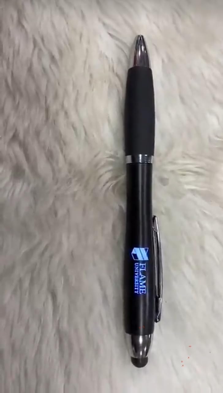 Crafty Customized LED Pens, Customized Metal Led Lighting Effect Ball Pen | Personalized Pen For Festive Seasons, Attractive Gift for Men & Women Birthday Corporate Gifting Custom Name Logo Pens