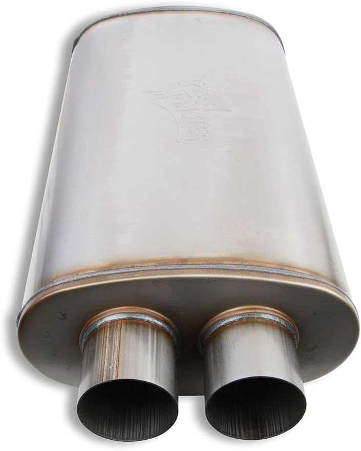 Flowmaster 12599FM FlowMonster Muffler Absorption Style 3 in. Dual Inlet/3 in. Dual Outlet 5 in