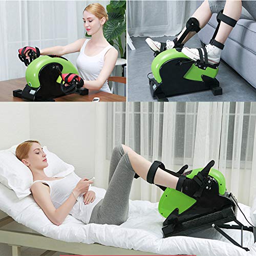 Pedaleador eléctrico con resistencia ajustable y pantalla LCD miniatura 6