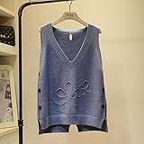 gant pullunder herren blau ❀strickweste Geeigneter Anlass: Geeignet für Frühling, Herbst und Winter; Geeignet für alle informellen Anlässe oder das tägliche Leben, Reisen, Urlaub, Büro, Schule, Streetwear und Heimkehr oder lässige Alltagskleidung die beste Wahl.
