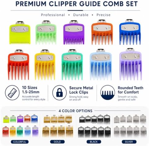 10PCS Clipper Guards Set for Hatteker RFC-690 2020-2026+ - 1