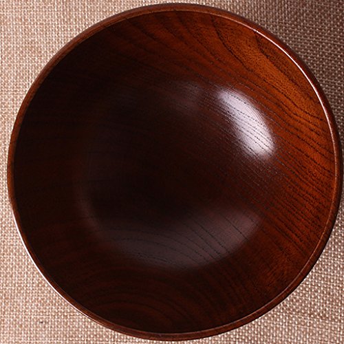 homozy 2 Unidades de Estilo Japonês Tigela de Sopa de Madeira Infantil Recipiente de Lanches Aliment