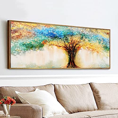 Art de diamant grand arbre 40x80cm peinture diamant adultes enfants loisir créatif