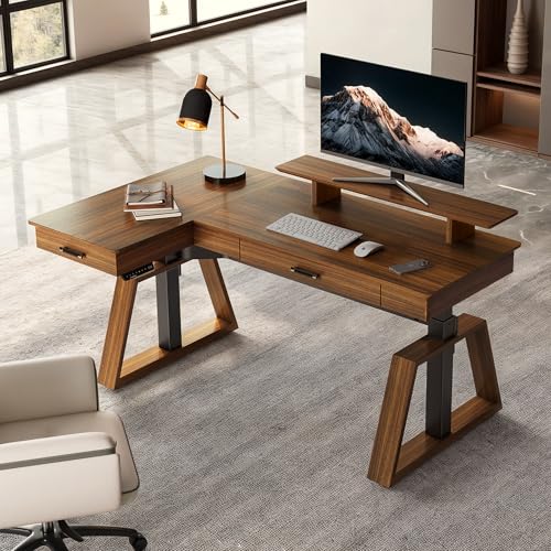 Eureka Ergonomic L-Shaped Adjustable Standing Desk