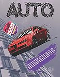  Auto Divertente libro da colorare per adulto. Più di 200 modelli di auto: BMW, Jeep, Chrysler, Mitsubishi, Fiat, Renault e altri. Disegni disegnati a ... D\'arte. Libri da colorare Kawaii per uomo