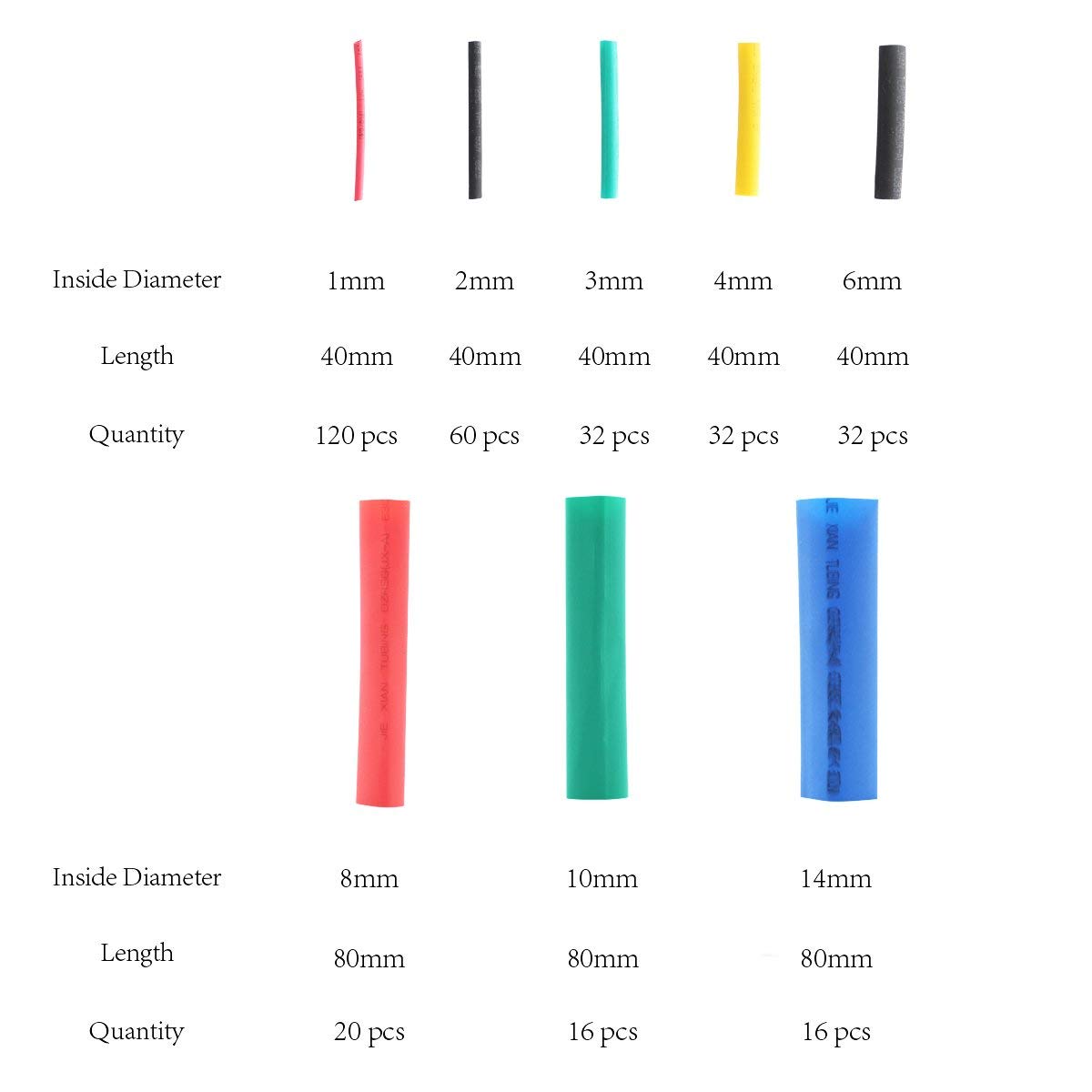 Kit Di Tubi Termoretraibili 560PCS - Assortimento Di Italia - Foto 10