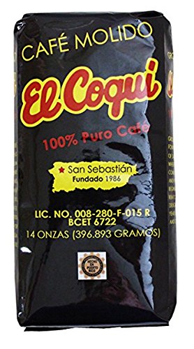 Cafe el CoquiCafé molido de puerto Rico por torrefaccion Cafe el Coqui2libras Value Pack 480z Packs