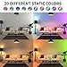 OneBridge Led Strip Lights 32.8ft 10m with 44 Keys IR Remote and 12V Power Supply Flexible Color Changing 5050 RGB 300 LEDs Light Strips Kit for Home, Bedroom, Kitchen,DIY Decoration