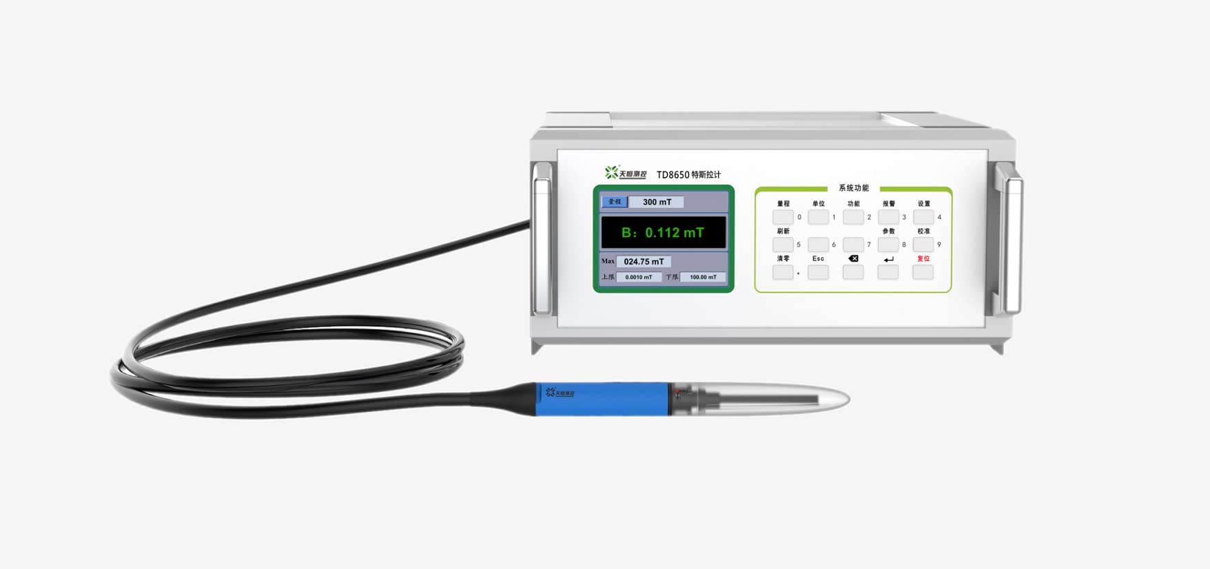 TD8650 Standard DC Measurement Desktop Tesla Meter Gauss Meter