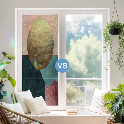 Vinilo Decorativo Ventana Privacidad Geométrico Boho miniatura 4