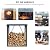 3x5 Feet Outdoor Metal Firewood Rack Durable Heavy Duty Galvanized Steel Open Wood Shed Ergonomic Design Dry Storage Efficient Air Circulation Indoor Outdoor Fireplace Tools Carrier Set