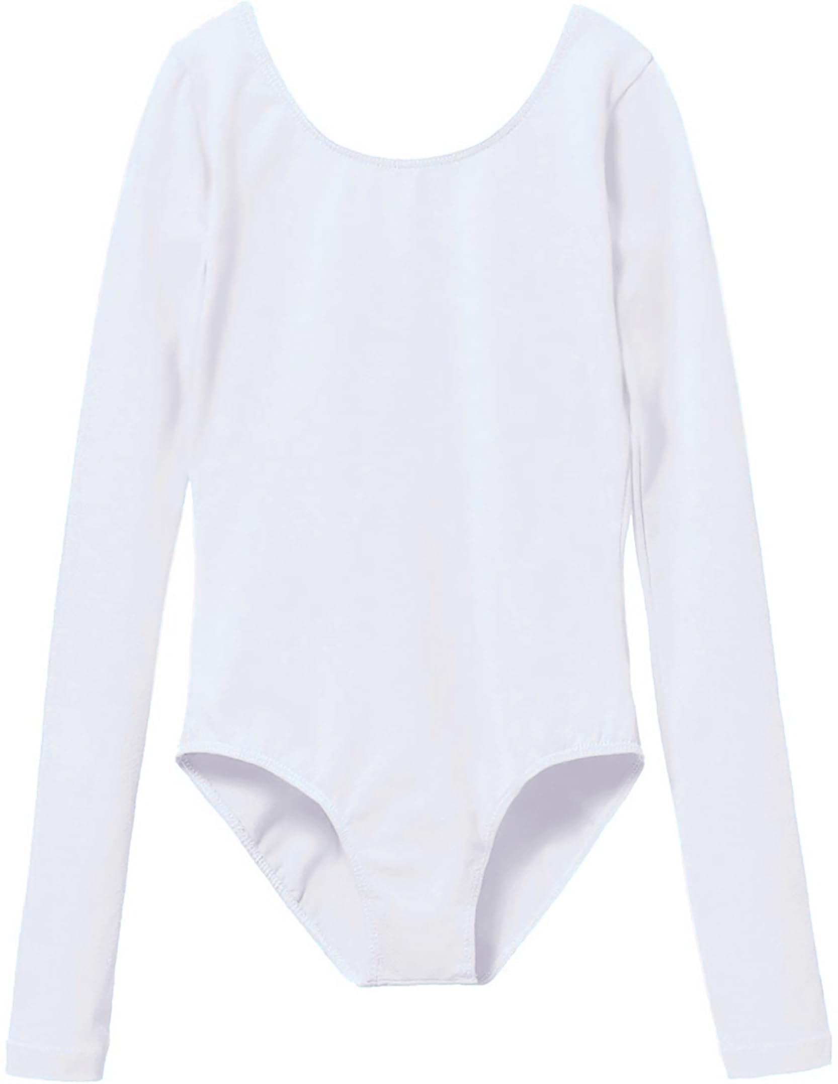 MdnMd Girls Classic Long Sleeve Leotard for Ballet Dance Gymnastics Toddler Kids Outfits