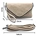 Imagen de ELIOX - Bolso Clutch de Mujer Elegante con Cadena y Bandolera en Piel Sintética Suave - Bolso Clutch de Noche Pequeño Bolso de Mano para Niña Bolsos Elegantes Ceremonia Boda