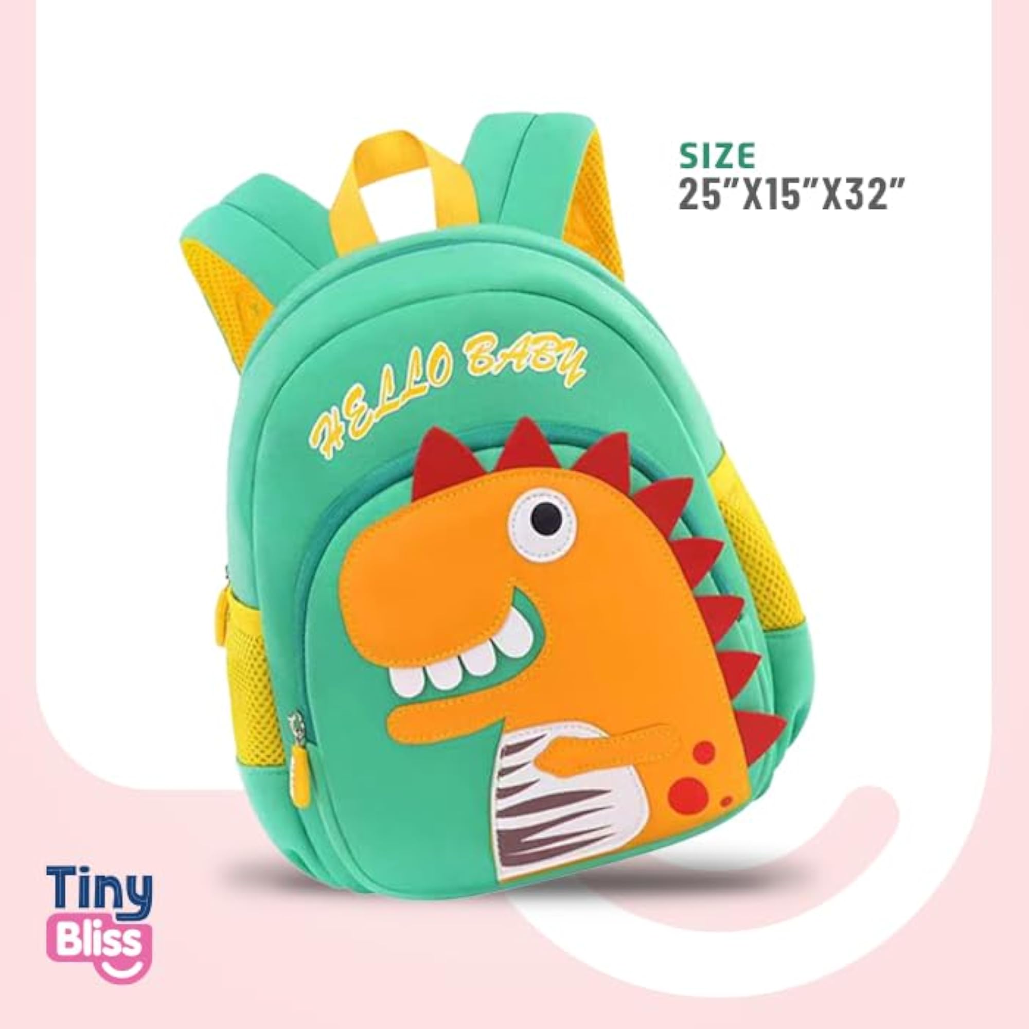 Kids Dinosaur Backpack with Rex Dino Design