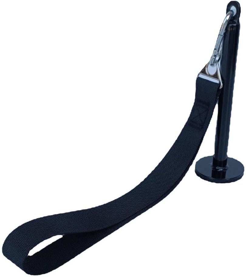 Arm Strength Training Strap Forearm Strengthener with Carabiner Hook Wrestling Equipment Bicep Upper Body Trainer Workout Accessories for Home Gym