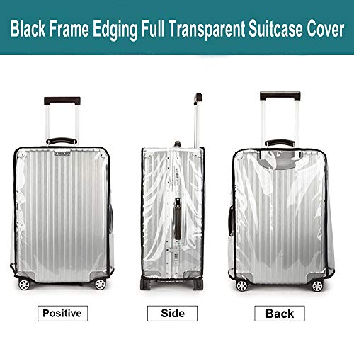 Clear Pvc Suitcase Cover Protectors 20 Inch Transparent Travel Luggage Covers For Suitcase Tsa Approved #TOP6