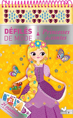 livre Princesses de contes - bloc à spirale