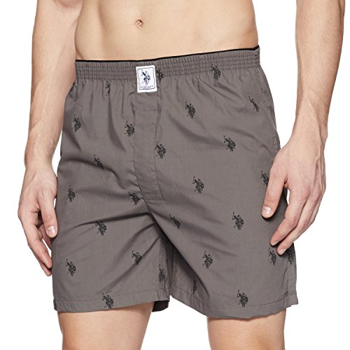 Image of U.S. Polo ASSN. Men's Cotton Boxers (Pack of 2)