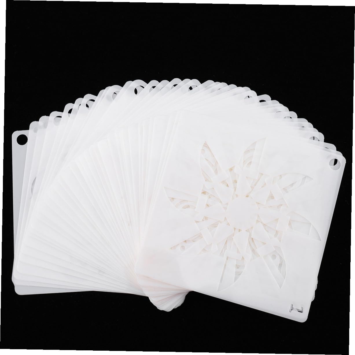 Lurrose 3 Set di Modelli di Disegno Mandala 36 Stili Stencil per Pittura Murale Stencil per Arte Murale 36 Pezzi * 3