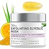 InstaNatural-Exfoliating-Glycolic-Face-Mask-Facial-Scrub-Blackhead-Treatment-for-Brightening-and-Exfoliation-with-Turmeric-Vitamin-C-Natural-AHA-Enzyme-Exfoliant-for-Scars-Glowing-Skin InstaNatural Exfoliating Glycolic Acid Face Mask for Women & Men, Gentle Exfoliator, Pore Minimizer, Anti Aging, Blackhead Remover, Acne Facial Treatment with Vitamin C and Turmeric, 2 Fl Oz
