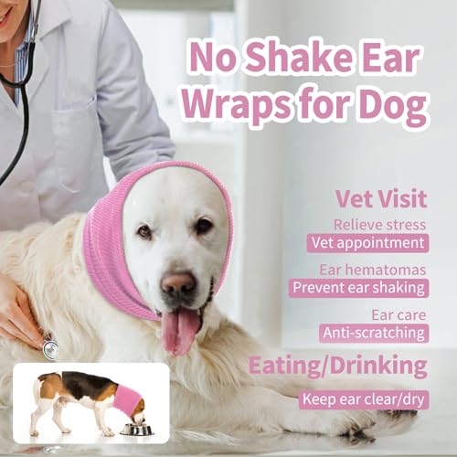 Image of Nanaki Calming Ear Wrap - Quiet Dog Headband & Snood Ear Muffs for Anxiety Relief & Noise Reduction