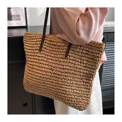 Straw Bag Large Capacity Women's Shoulder Bags Selling Design Grass Woven Fashion Women's Tote Bags Summer Leisure2