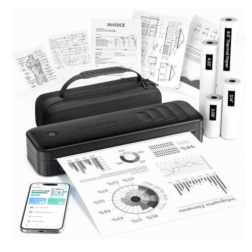 Image of TATTMUSE Portable Printers Wireless