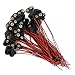 40 Pack 9 Volt Battery Clip Connector Battery Snap Wire Connectors (40 Pack-15cm)