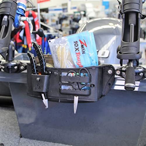 RAILBLAZA Black Tackle Caddy Consola Organizador para Barco, Almacenamiento Versátil y Fácil de Montar miniatura 5