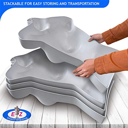 Ez-Mannequins Male And Female Mannequin Torso Set, Dress Form Hollow Back Body T Shirt Display, For Hanging - Craft Shows, Photos Or Design, Easy To Use And Store, For Small - Medium Clothing Sizes. #TOP5