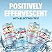 Splash Refresher Sparkling Water, Black Cherry - 8-Pack, 12 Fl Oz Cans - Flavored Carbonated Seltzer Water with Electrolytes, Zero Sugar & Zero Calories