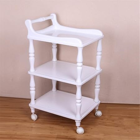 Chariot De Service Pour Organisateur Mobile Beaute Outils Salon Salon De Beaute Salon Chariot Chariot Accueil Cuisine Salle De Bain Rangement Couleur White Without Drawer Size 40x50x86cm