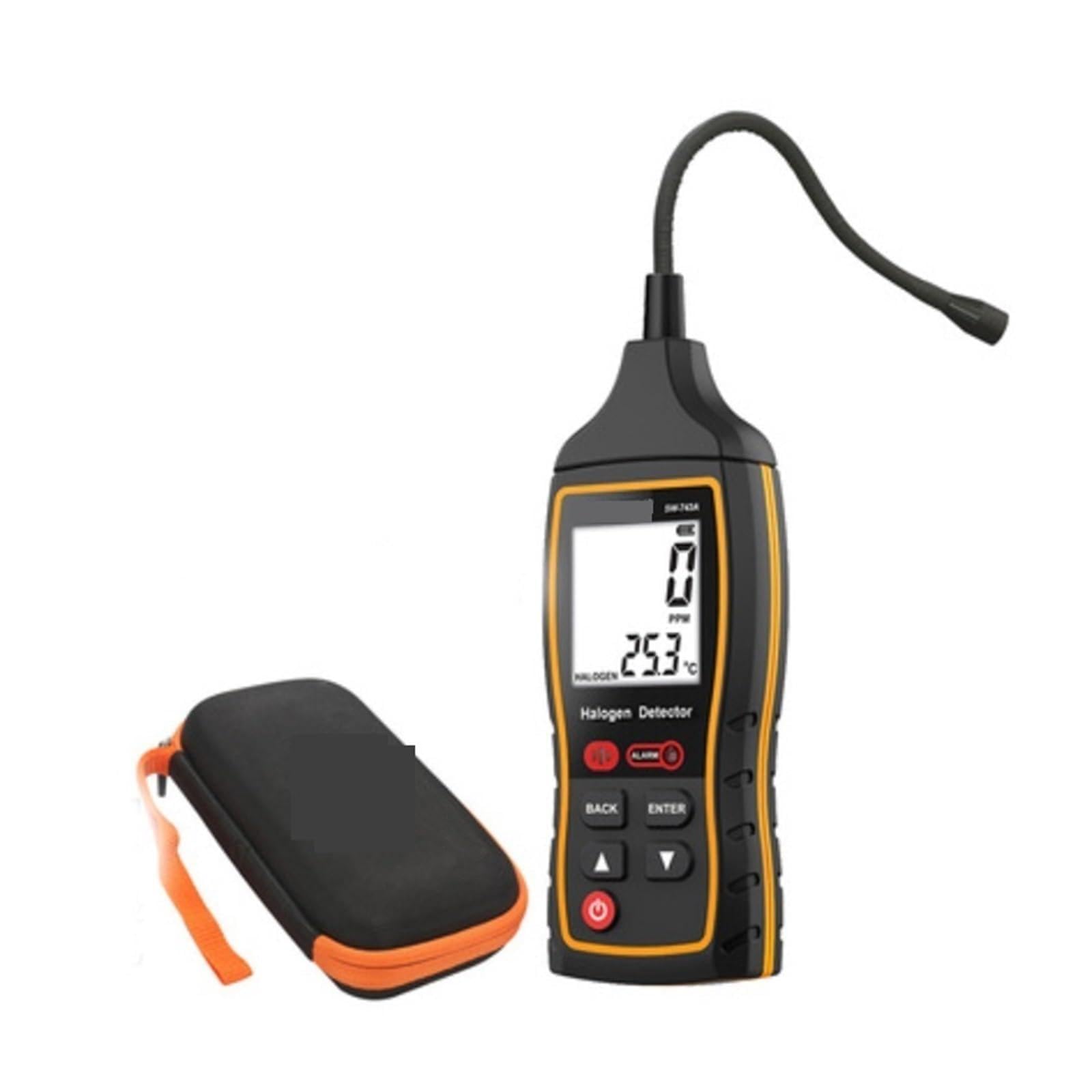 Miernik dwutlenku węgla ręczny wielofunkcyjny detektor gazu detektor CO2 Monitor gazu analizator precyzyjny detektor PM2.5 do domu, hotelu(SW743A)