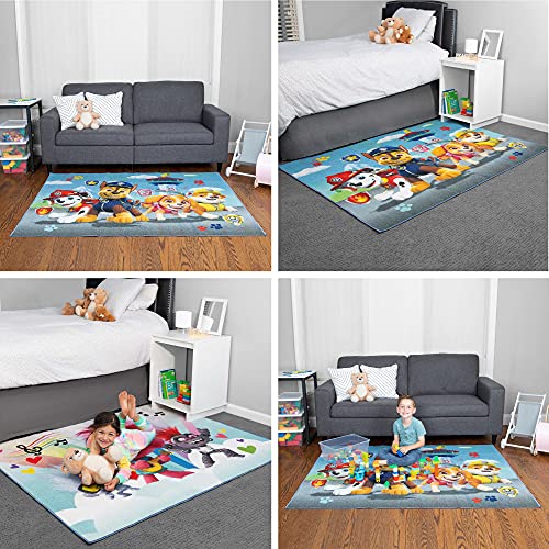 Franco Kids Room Non Slip Area Rug, 69 in x 52 in, Paw Patrol