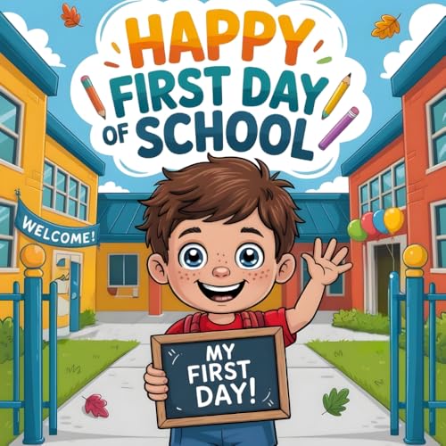 happy First Day of School: A Back-to-School Story About Confidence for Preschoolers and Kindergartners
