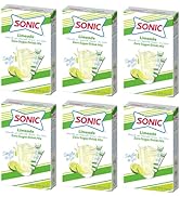 SINGLES TO GO! Sonic Limeade Singles to Go Drink Mix, Includes 6 Boxes with 6 Packets in Each Box...
