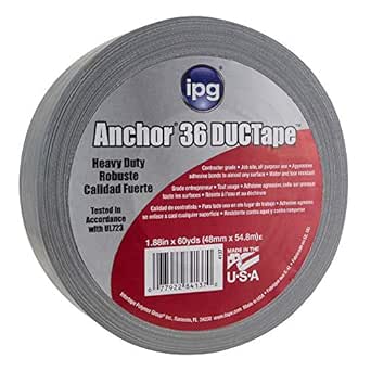 IPG Iron Grip Heavy Duty Duct Tape, 1.88" X 35 Yd, Black - View #14