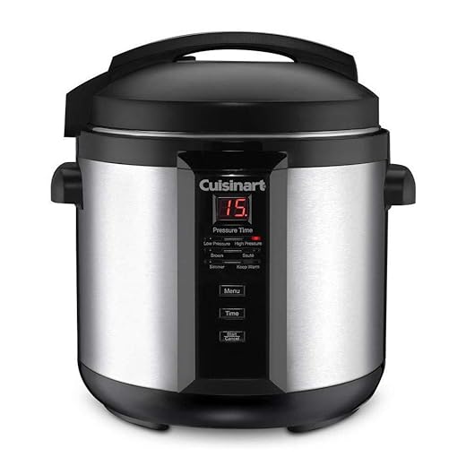 Cuisinart CPC-600N1 6-Quart Electric Pressure Cooker, Silver