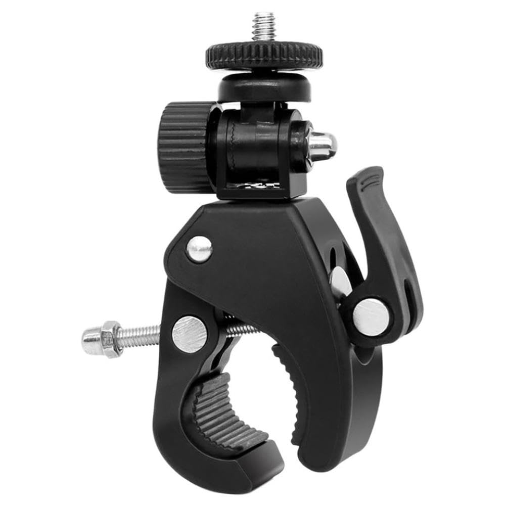 Soporte de Trípode con Abrazadera de Tornillo para Cámara Deportiva Montura de Bicicleta Compatible con Monturas Universales de Cámara