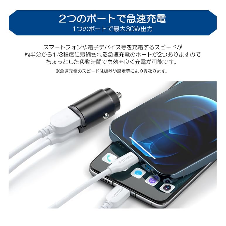 Amazon.co.jp: LA400K コペン シガーソケット カーチャージャー 急速